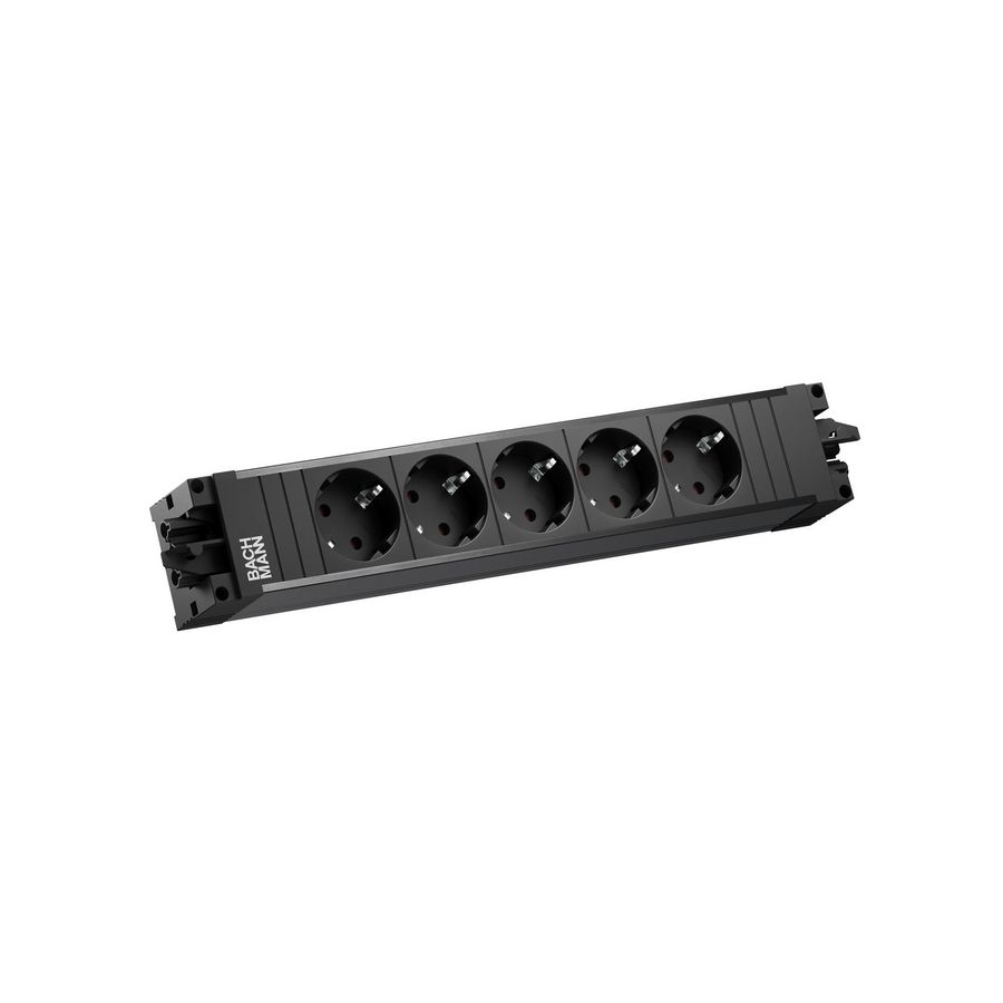 Step Base 5x 230V RA GST o.g. in/uit zwart