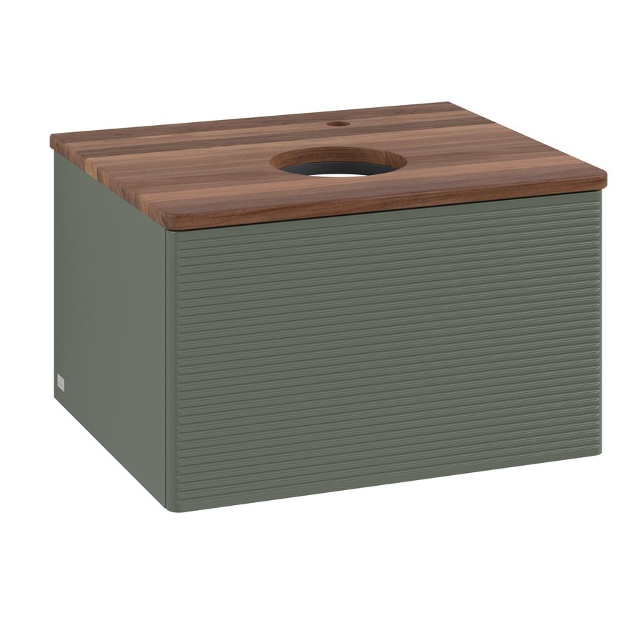 Wastafelonderkast Antao 600x360x500mm L.Green Matt Lacquer K29152HL