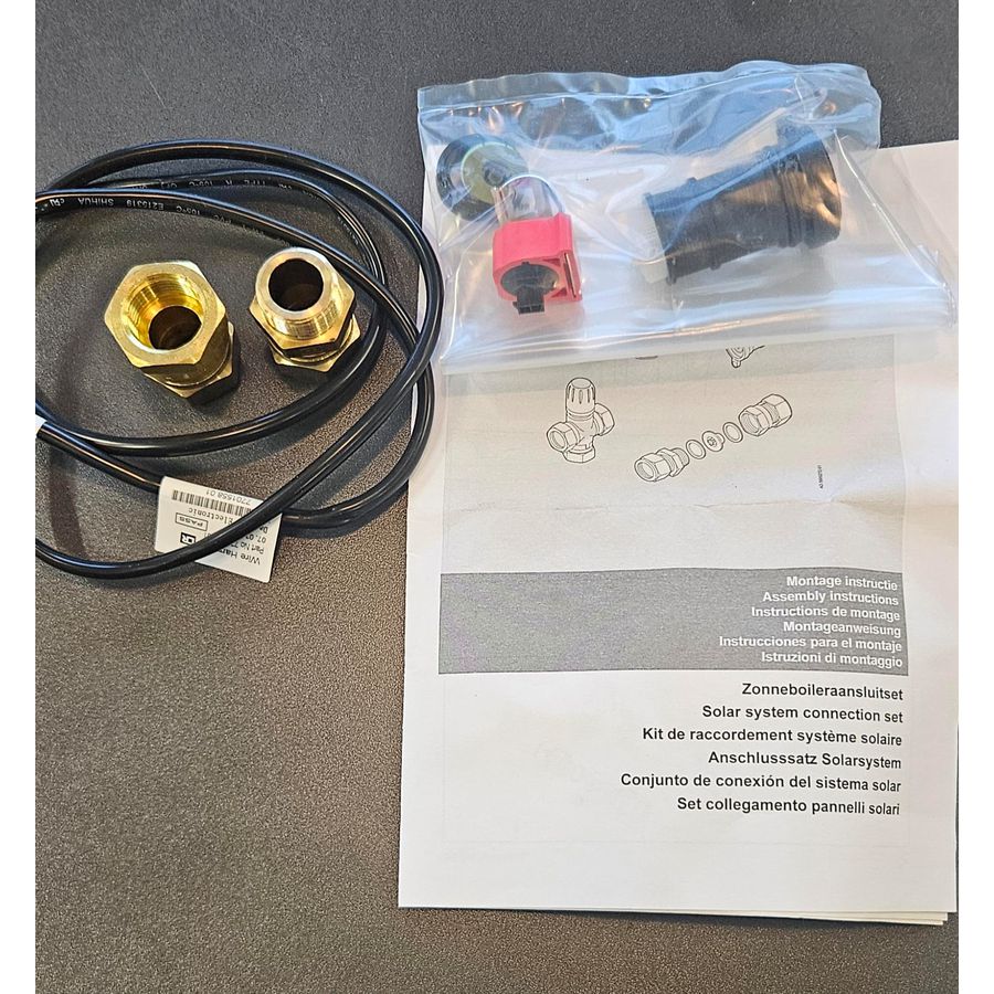 Aansluitset zonneboiler excl. mengklep Tzerra Ace