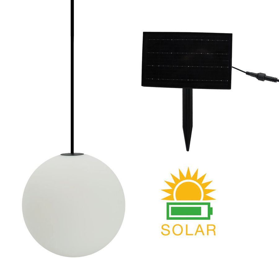 LED Party Ball Solar Pendelarmatuur 2M G200 150lm 2500K IP54