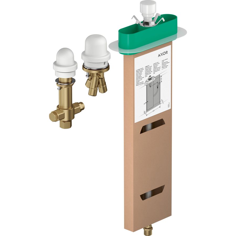 Inbouwdeel 3-gats badarmatuur sBox 15487180
