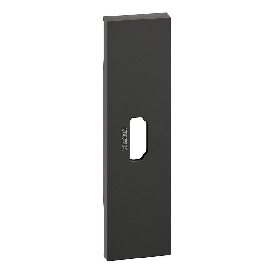 Sierplaat HDMI connector zwart LivingNow
