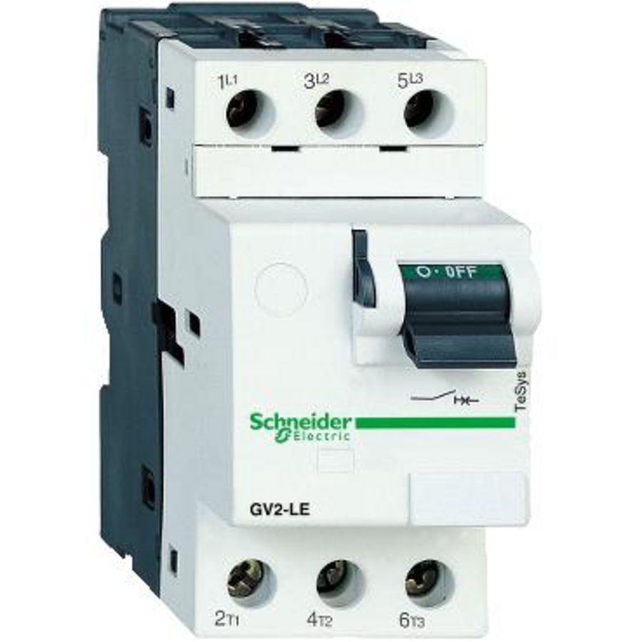 Vermogensschakelaar Magnetisch 0,4A Schroefklemaan GV2LE