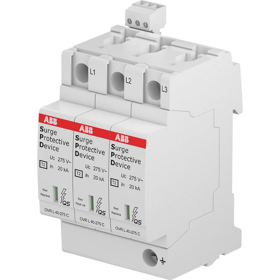 Overspanningsbeveiliging type 2 3P cardridge 2CTB803873R2500