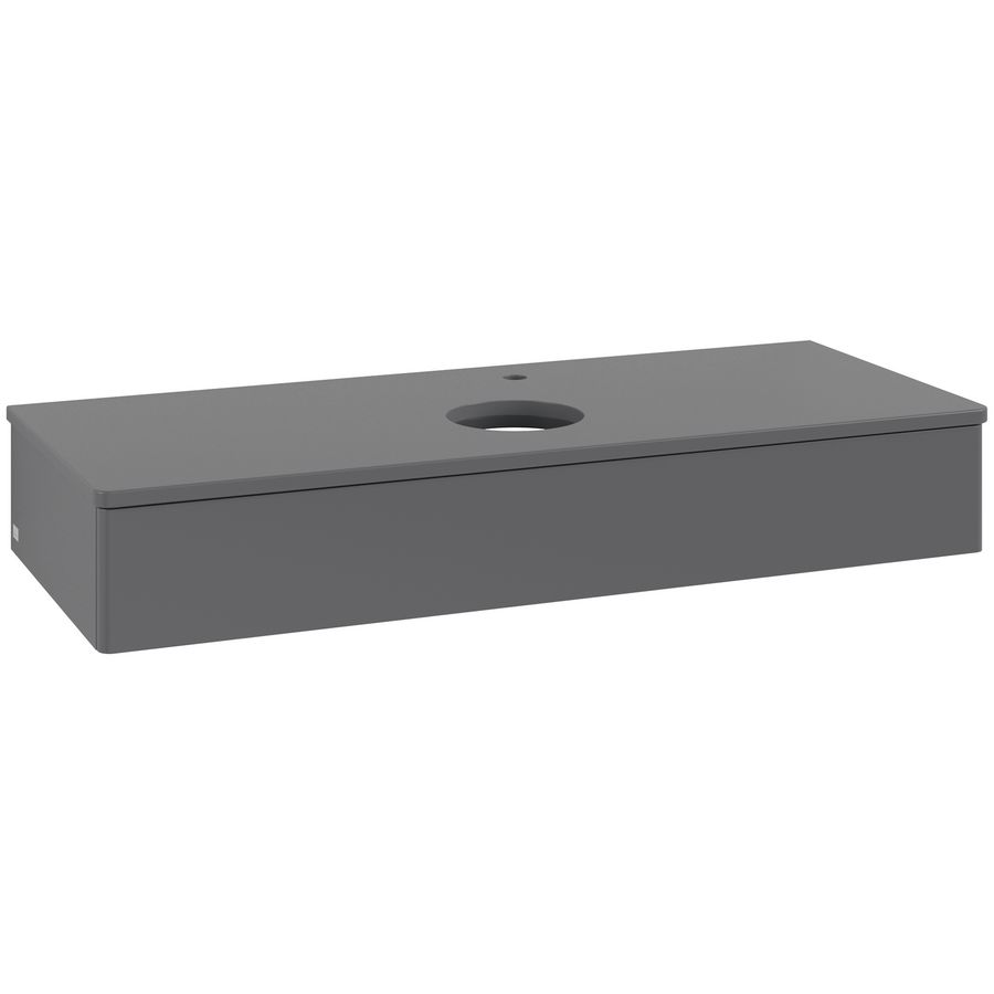 Wastafelonderkast Antao 1200x190x500mm Antr. Matt Lacquer L10050GK
