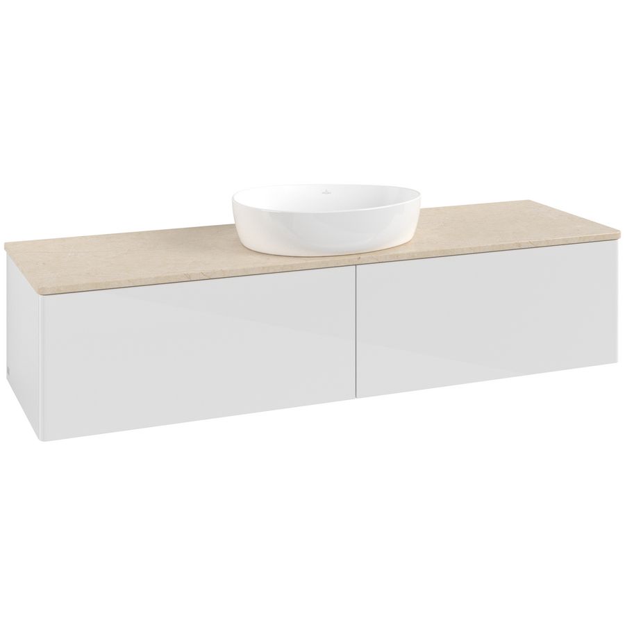 Wastafelonderkast Antao 1600x360x500mm G.White.L L36013GF