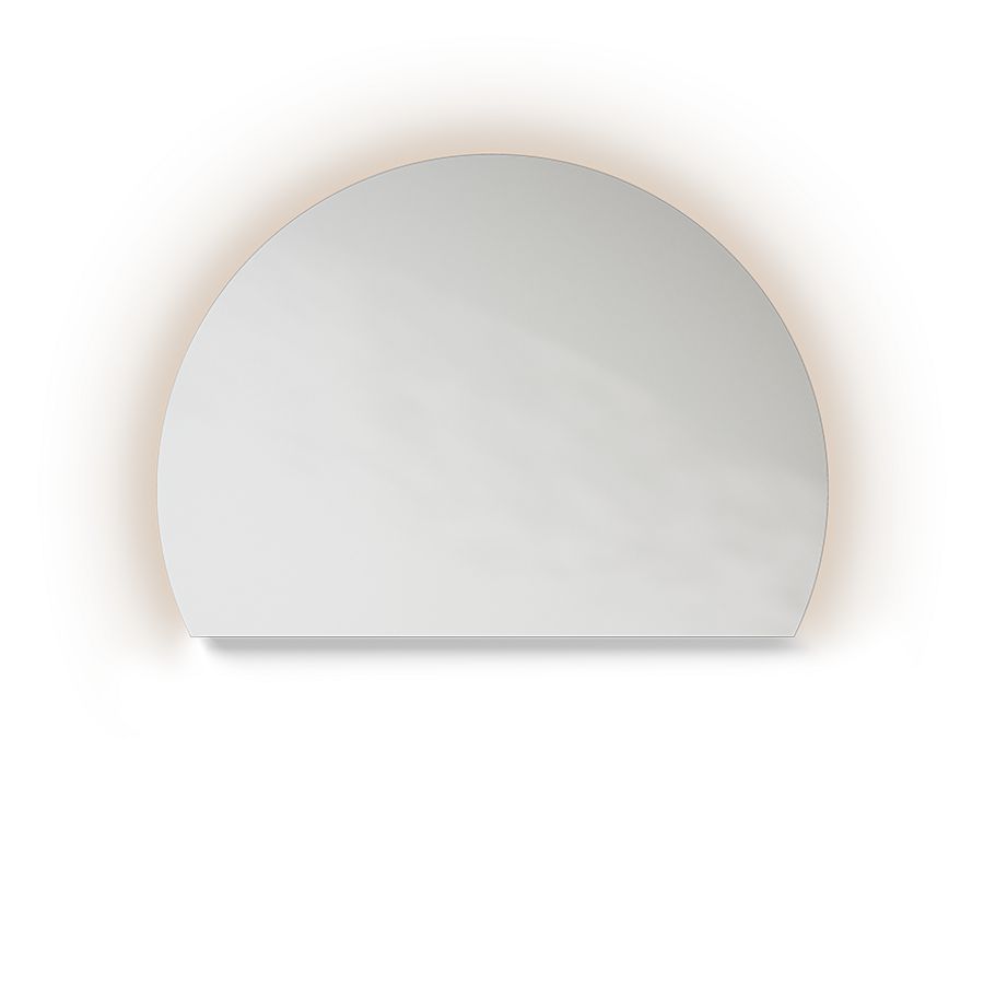 Spiegel A-Line Sol 1 deel indirecte led-verlichting dimbaar 3000K Ø1600mm