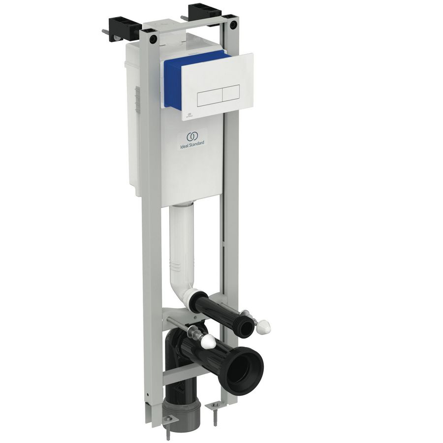 Closetelement ECO 300mm incl. paneel WIT + wandankers