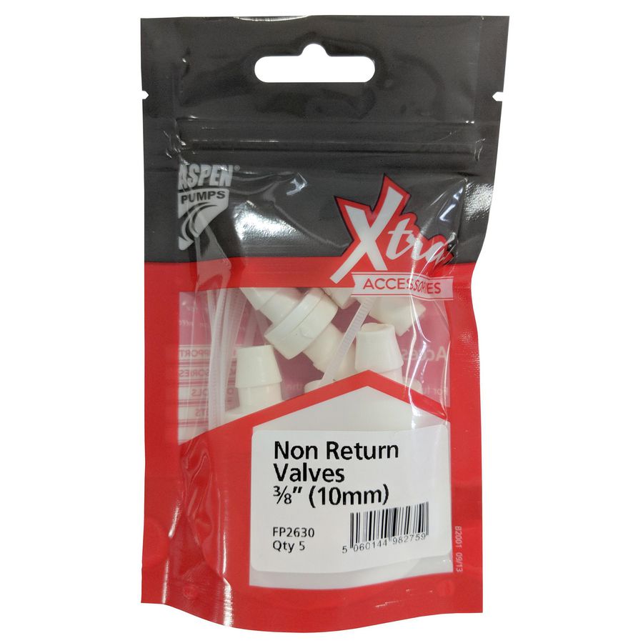 Set a 5st. Terugslagklep Ø10mm