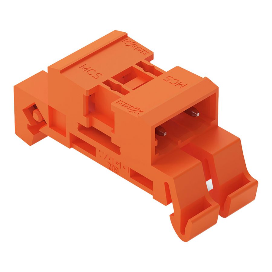 Male verbindingssteker TS 2-polig 232-582/007-000 VVE=50