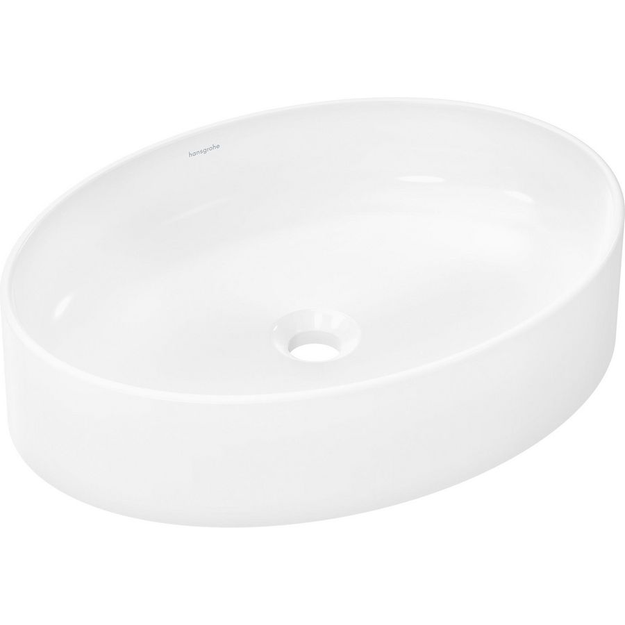 Opzetwaskom ovaal 550x400mm wit keramiek h=130mm Xuniva D