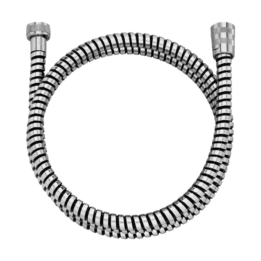 Doucheslang 1750mm chroom kunststof 1/2"bi
