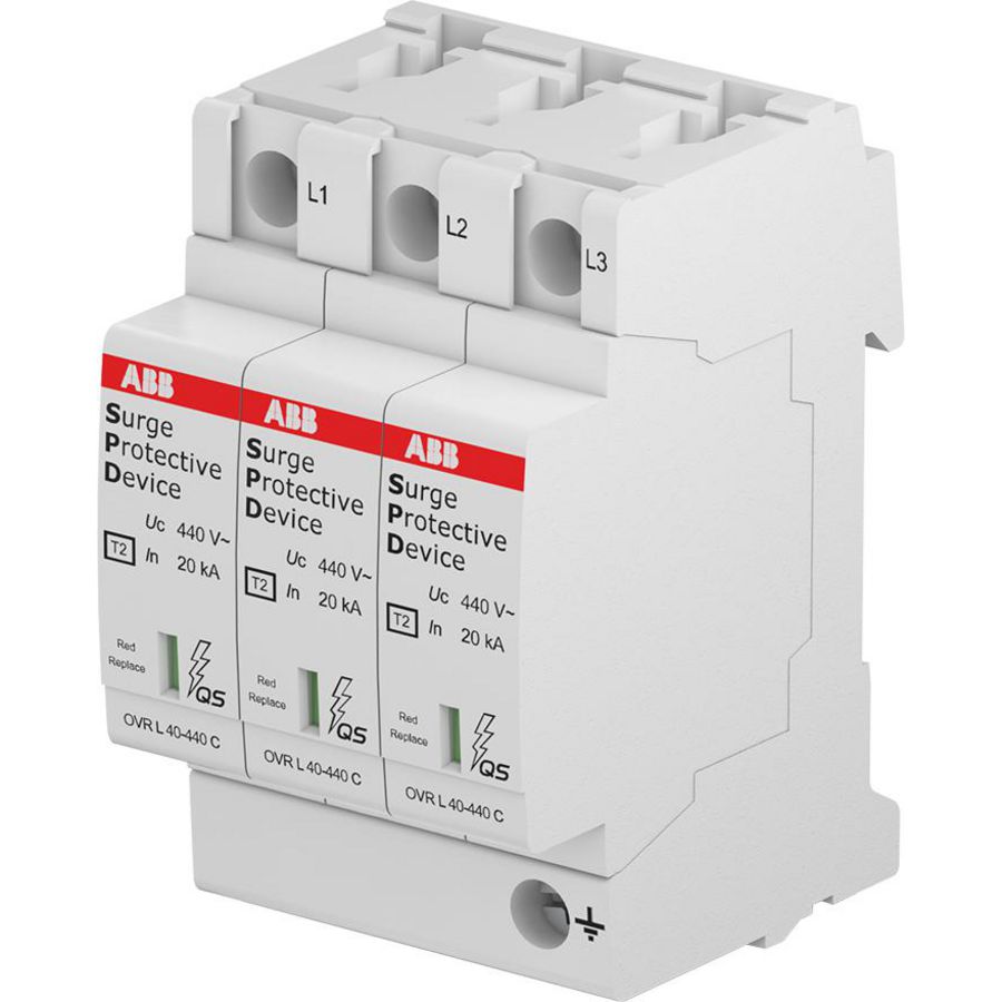 Overspanningsbeveiliging type 2 3P cardridge 2CTB803873R3400