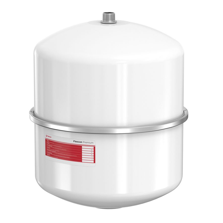 Expansievat Flexcon Premium wit 25/1 16926 kunstof membr