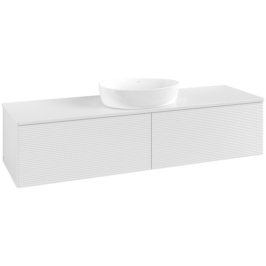 Wastafelonderkast Antao 1600x360x500mm G.White.L L36110GF