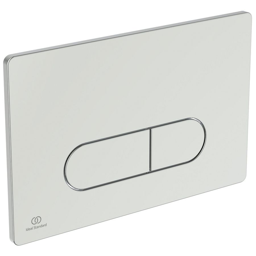 Bedieningsplaat Oleas-P1 pneumatisch chroom