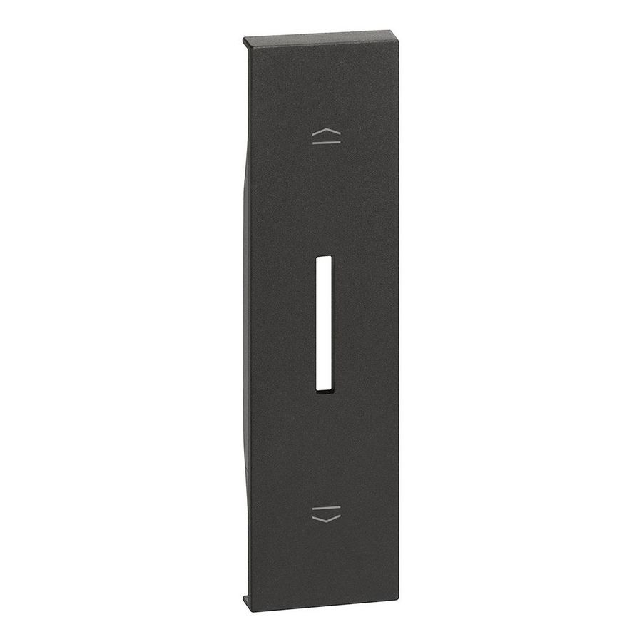 Toets rolluik zwart 1 module LivingNow BTKG06