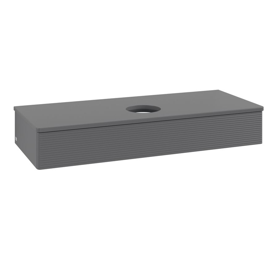 Wastafelonderkast Antao 1200x190x500mm Antr. Matt Lacquer L10110GK