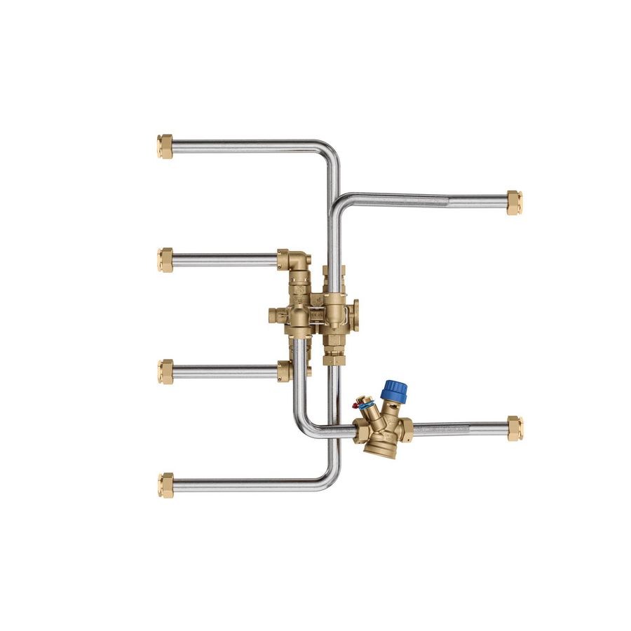 Aansluitset Fan coil unit AB-QM 4.0 CO6 Flexo DN15 LF 1/2" int.