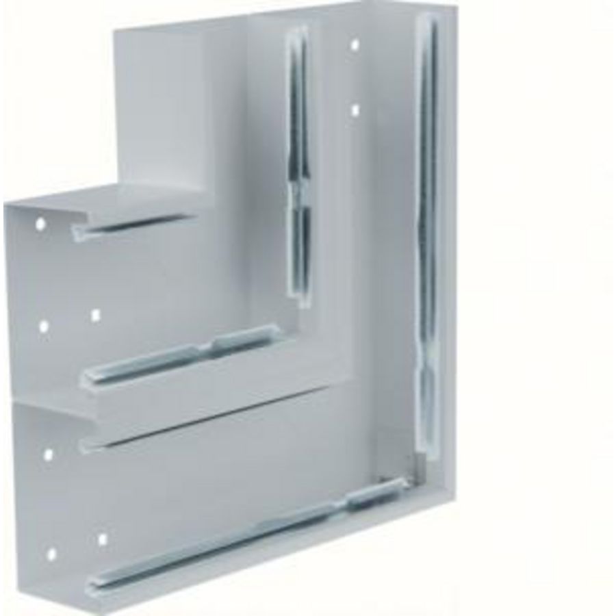 Vlakke hoek staal voor goot BRS 65x210mm dubbel verzinkt