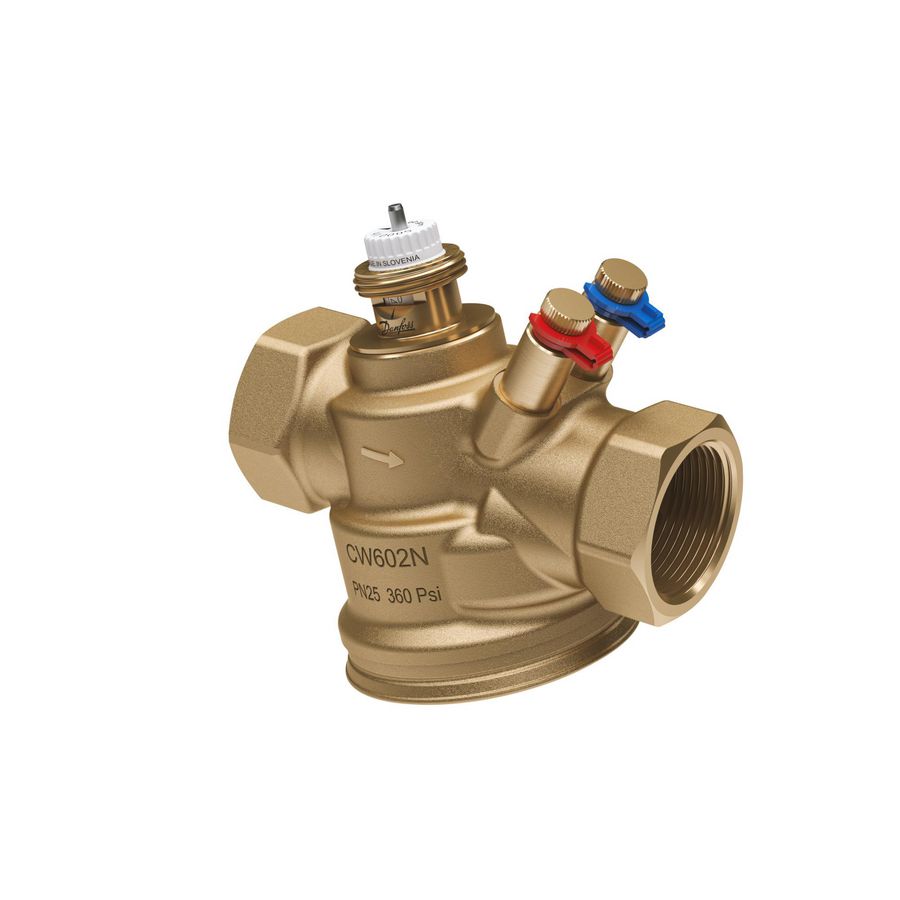 Regelafsluiters met drukcompensatie AB-QM DN 25 with TP Int.