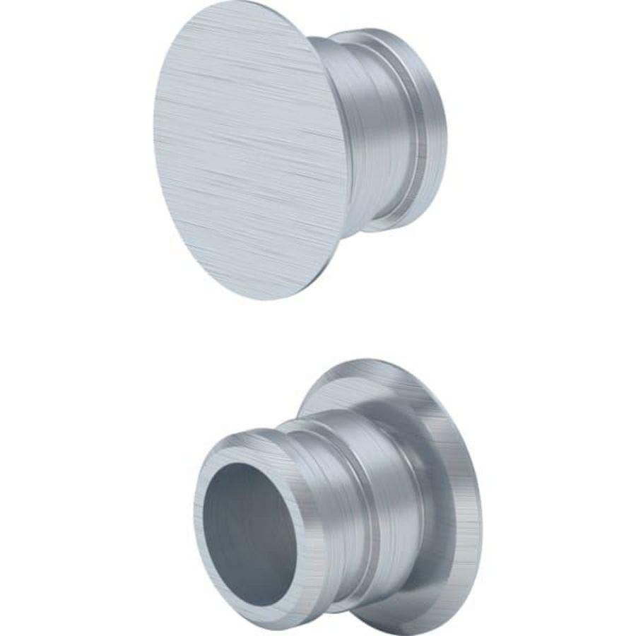 Set a 2st. Fixeerbouten van orsteld aluminium tbv M