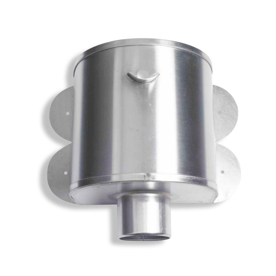 Vergaarbak zink Amsterdam XL model 100mm