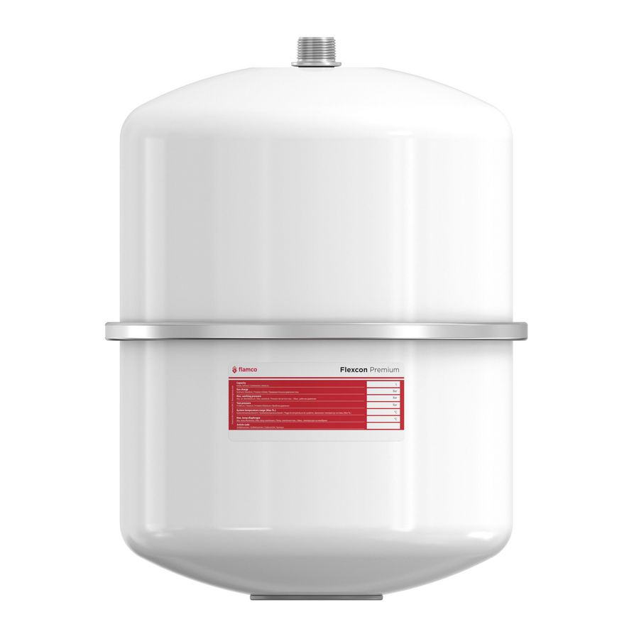 Expansievat Flexcon Premium wit 18/1 16920 kunststof membr.