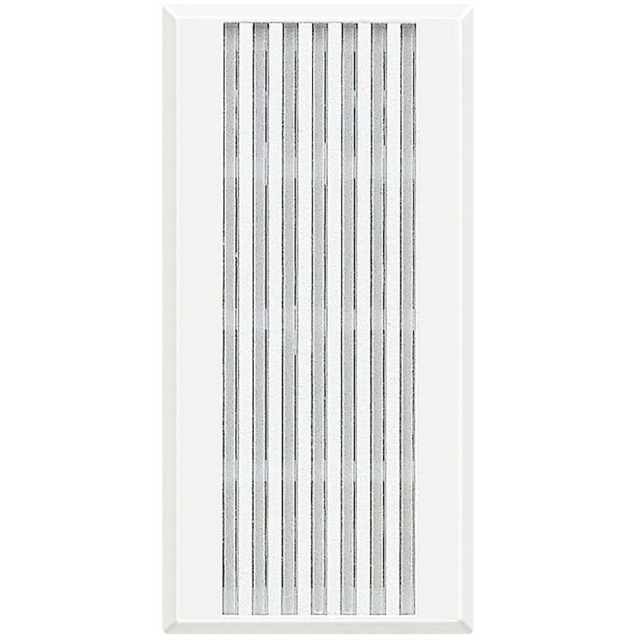 Zoemer 12VAC 80dB 1 module Axolute White