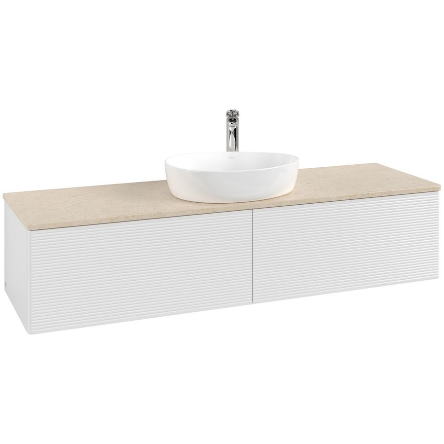 Wastafelonderkast Antao 1600x360x500mm G.White.L L36153GF