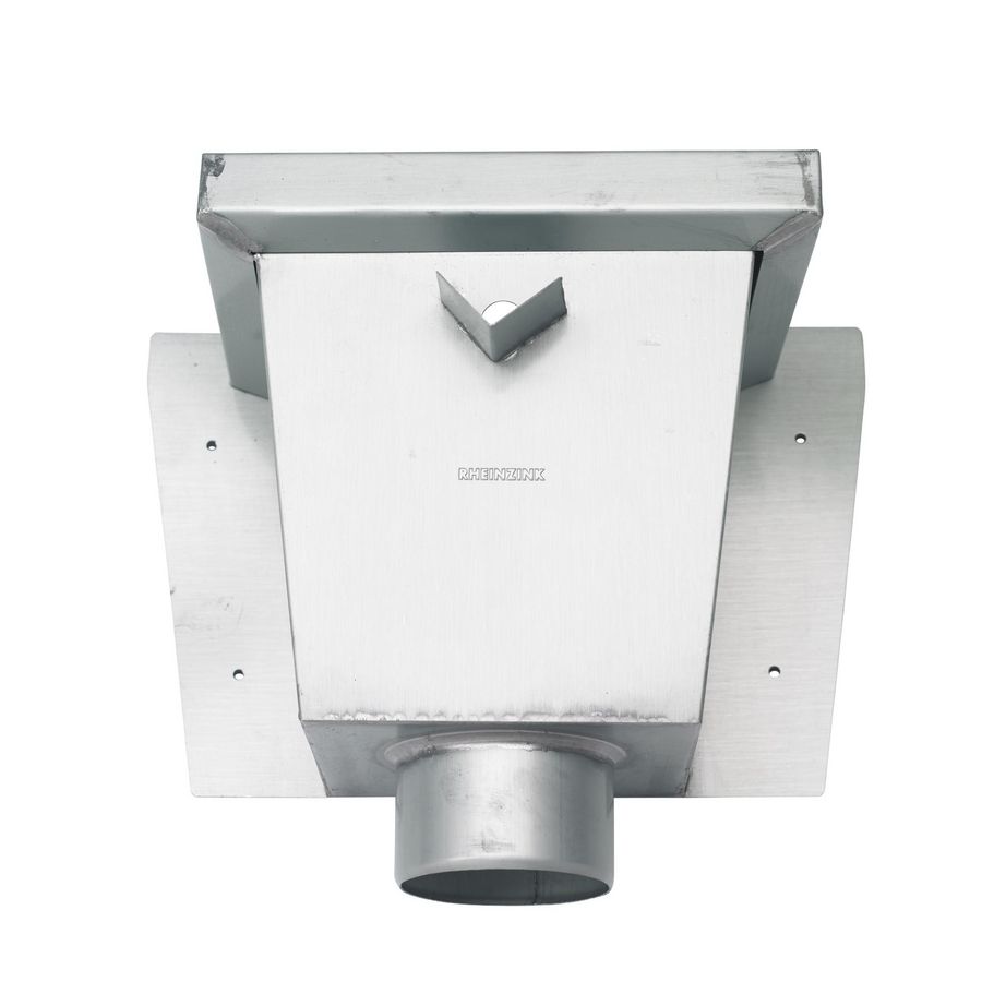 Vergaarbak zink vierkant model (junior) 60mm