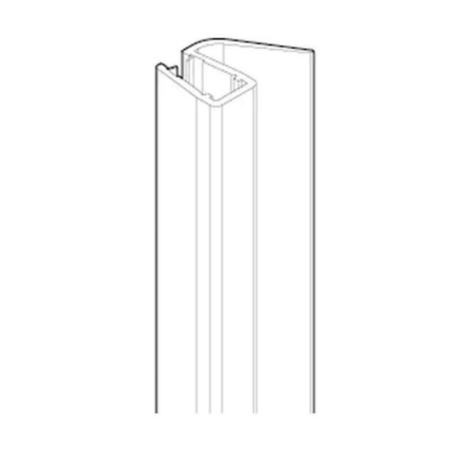 Horizontale strip onder de deur