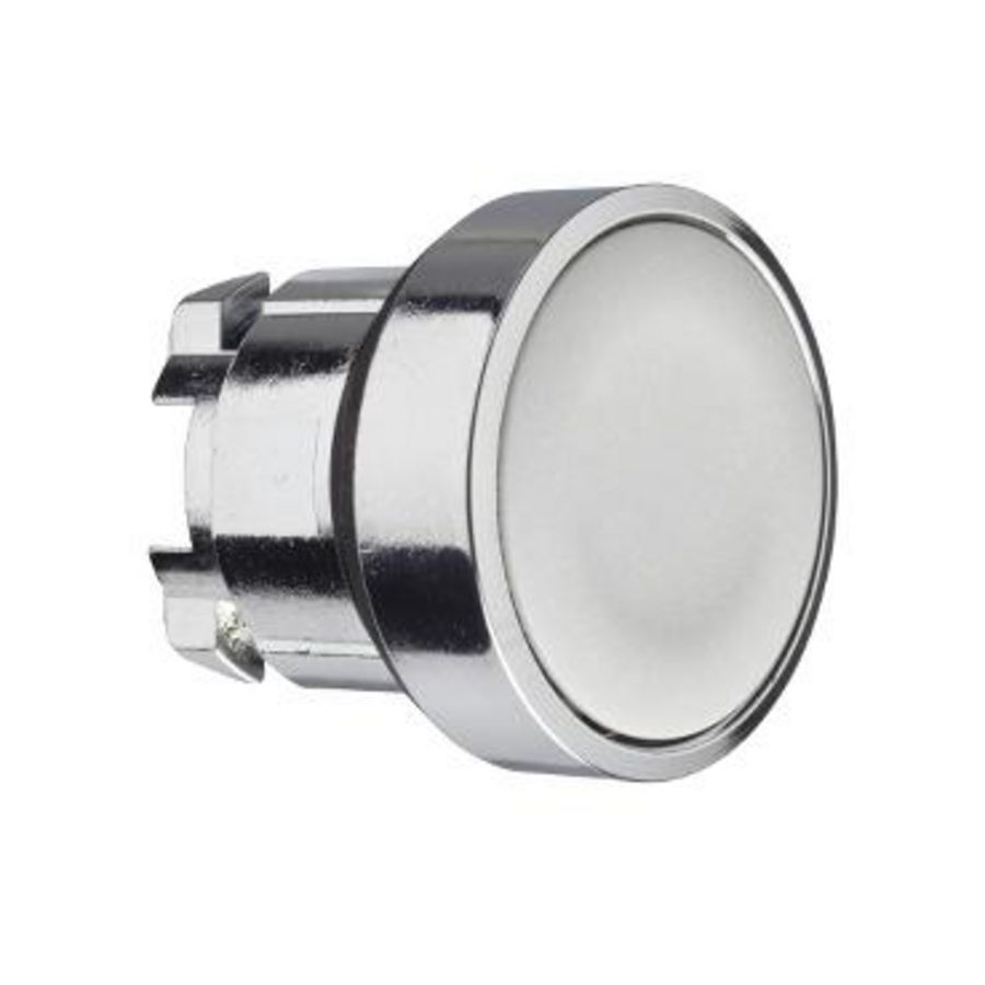 Drukknop Ø22mm Verzonken Grijs chroom