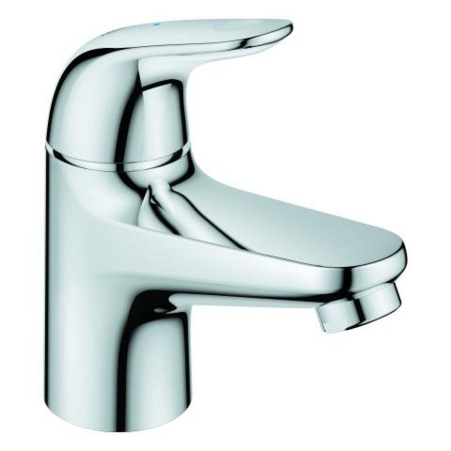 Euroeco fonteinkraan laag model chroom sprong 96mm (prof)