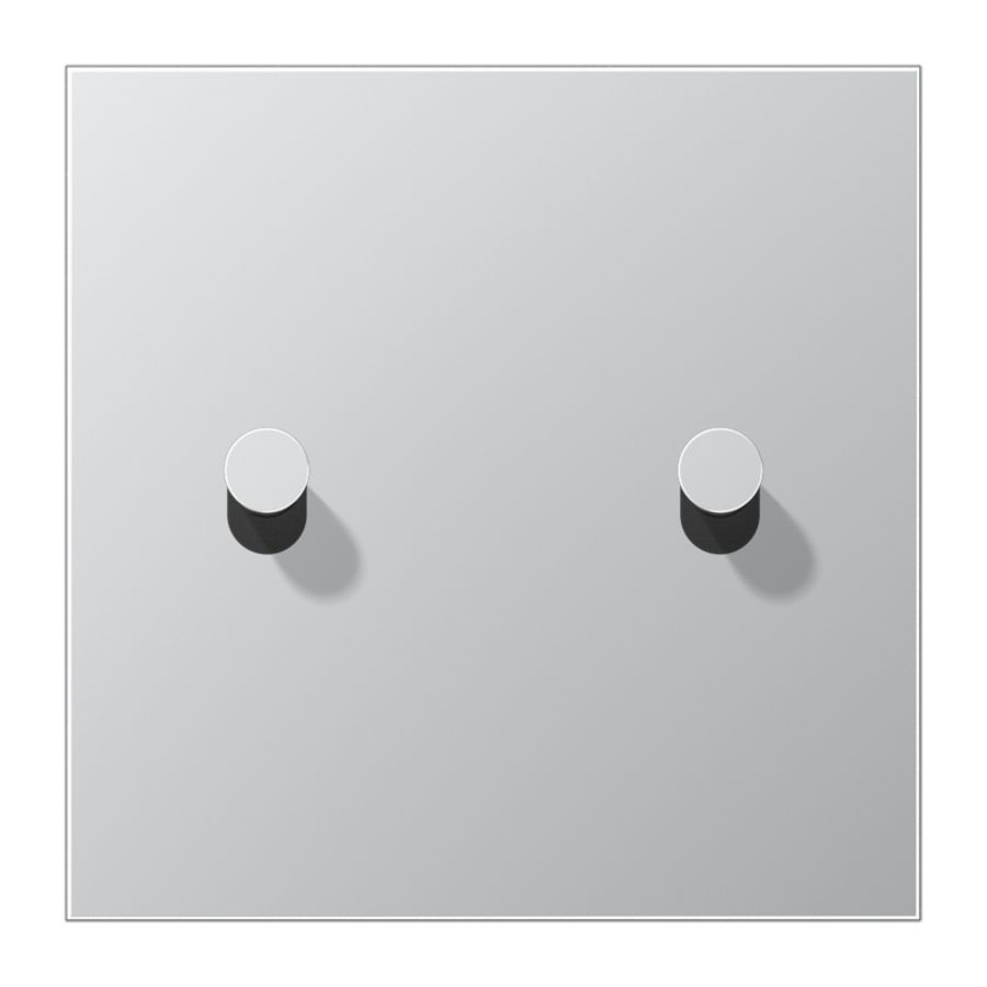 Afdekking alu.2x hevel kegel LS1912