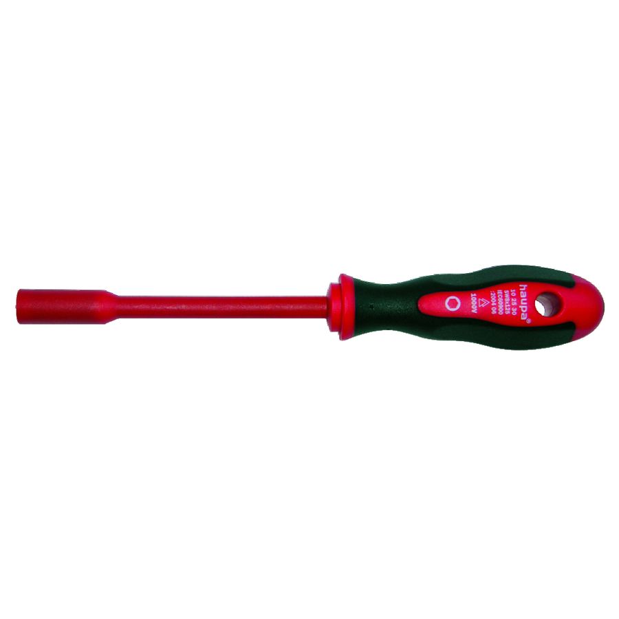 Dopschroevendraaier zeskant SW12 245mm lang VDE 1000V