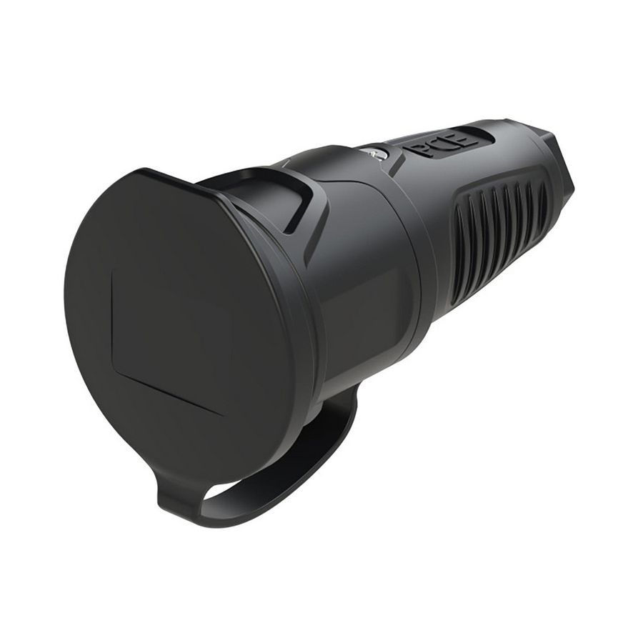 Koppelcontactstop randaarde er afdekkap Taurus2 zwa/zwa 16A 2 VVE=20