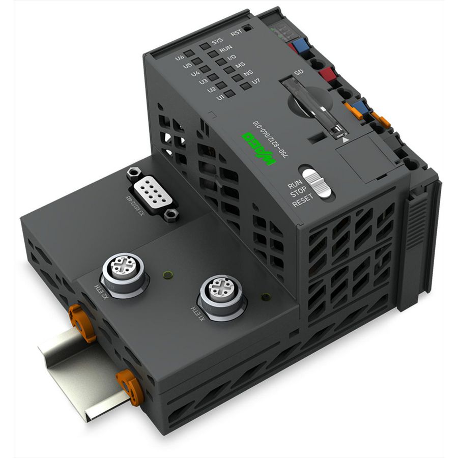 Controller PFC200 Tweede generatie 2 x Ethernet M12, RS-232/