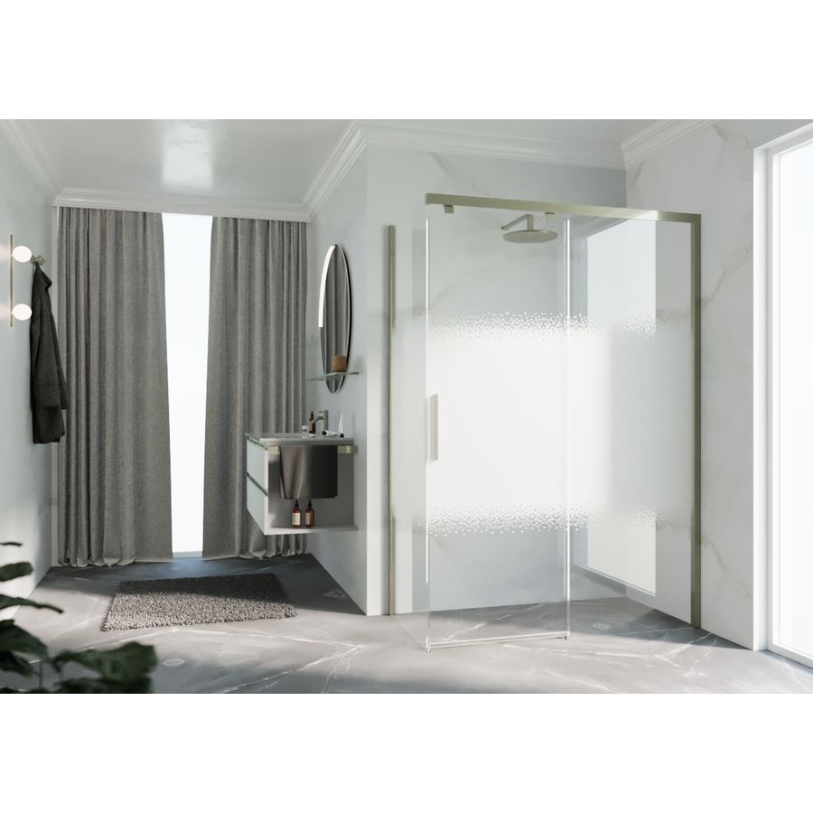 Kuadra 2 fh 105 ver.105-107cm rose 1motief rvs-look