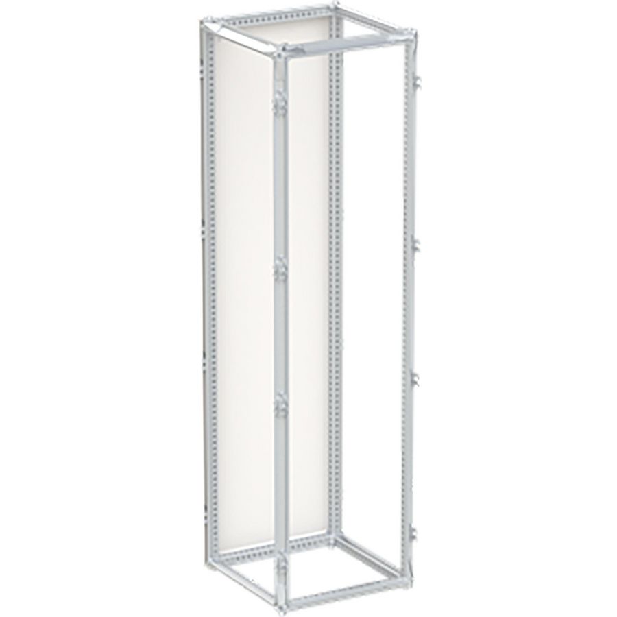 Kast alleen met achterwand 2PW/14GU/D6 RAL7035