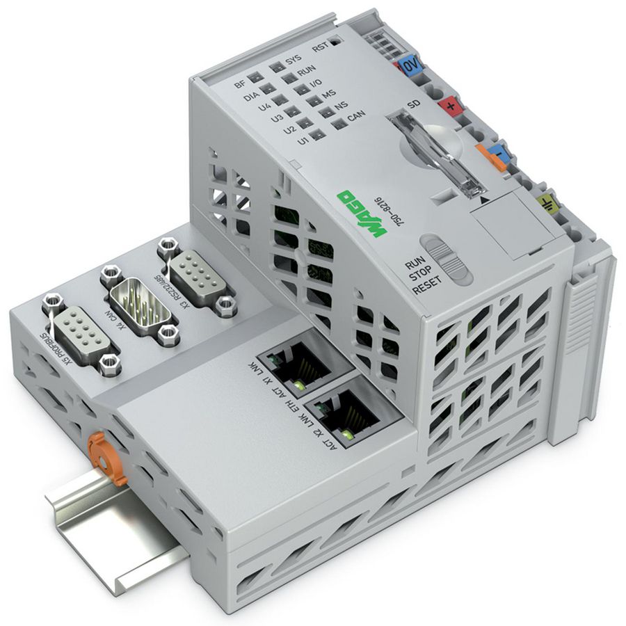 Controller PFC200 Tweede generatie 2 x Ethernet, RS-232/-485