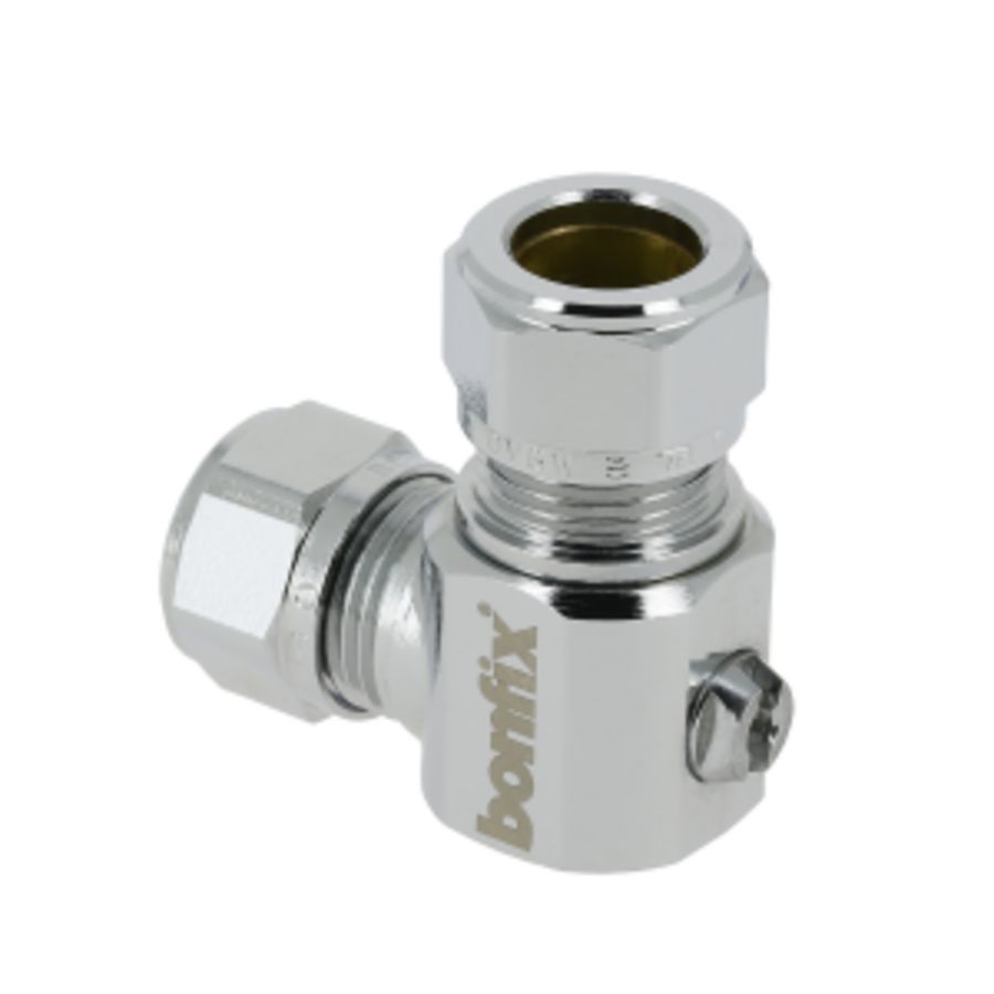 Kogelstopkraan model Ballofix haaks knel 12mm