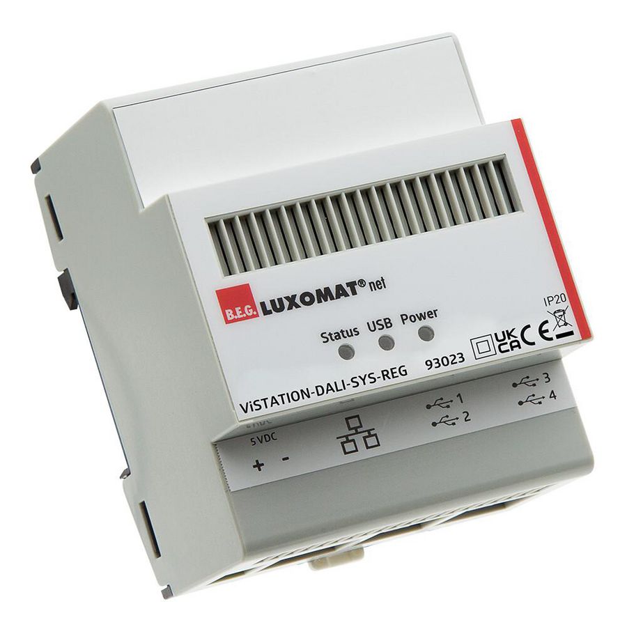 Toebehoren ViSTATION-DALI-SYS-REG grijs