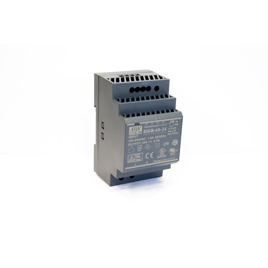 Voeding 24 VDC 60W - HDR-60-24
