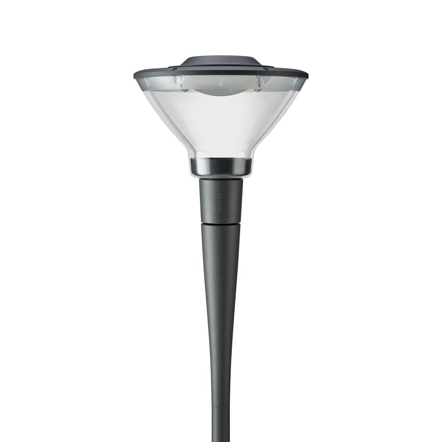 Armatuur straatverl. BDS491 LED10-/740 I DM GRB DF-S grijs