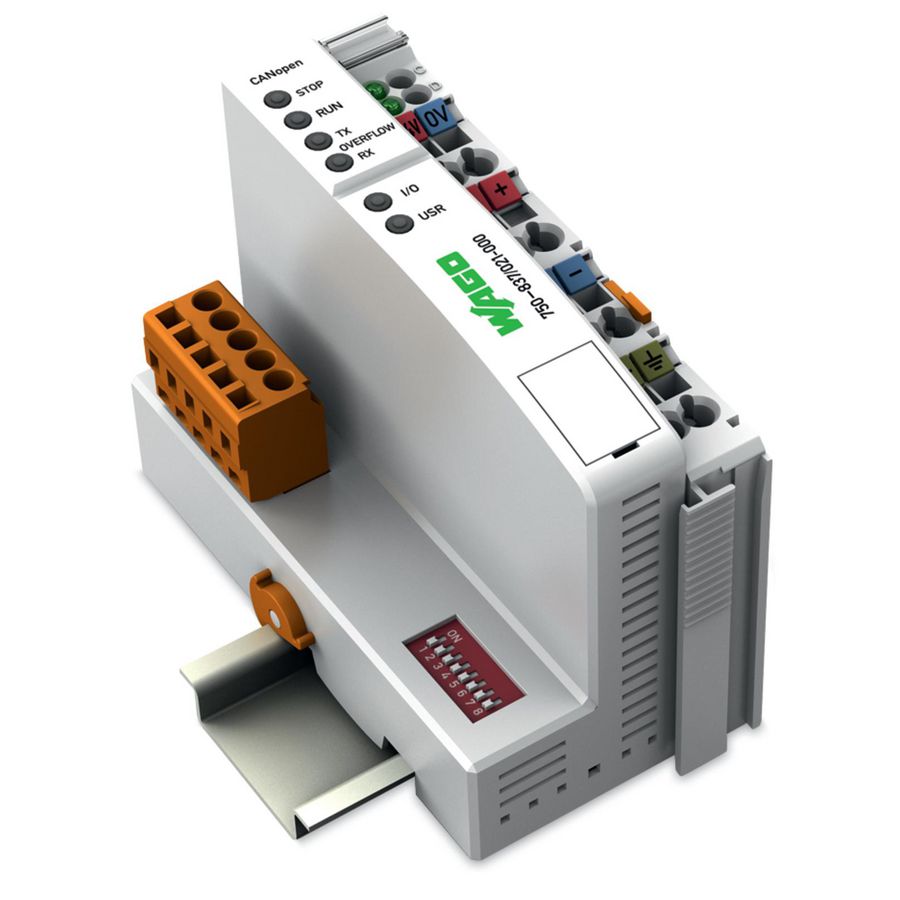 Controller CANopen 640/832 kB programma/RAM MCS lichtgrijs