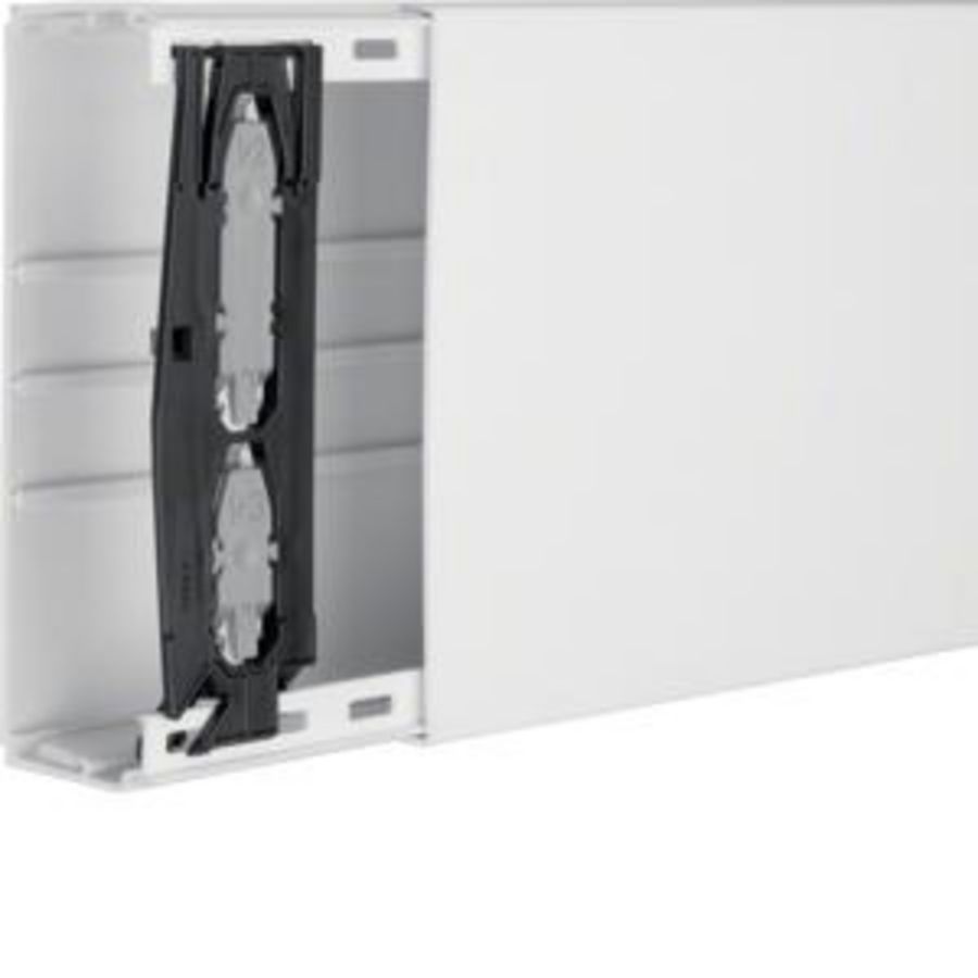 Bodemprofiel + deksel 60x190mm LF verkeerswit VVE=2