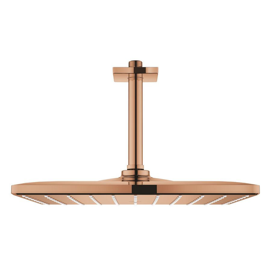 Rainshower 310 Hoofdou. Vierkant  Mono 9,5 L/M, Warm Sunset