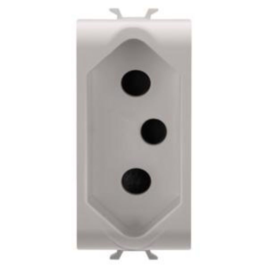 SOUTH AFRICAN STANDARD SOCKET-OUTLET-250V ac-2P+E 16A VVE=12