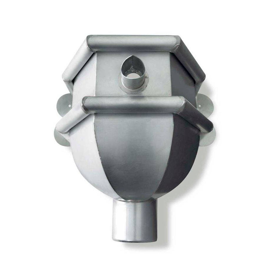 Vergaarbak zink Louvre model 80mm